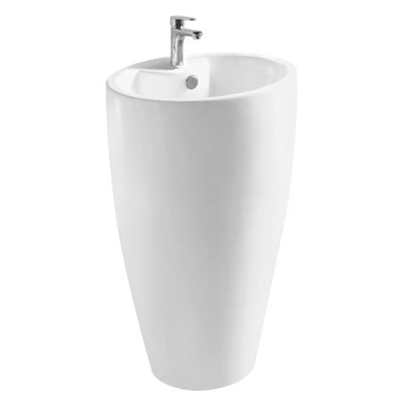 Mexen Orkla voľne stojaci umývadlo 49 x 37 cm, biele - 26065000