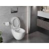 Mexen Egg WC misa Rimless s doskou s tichým zatváraním slim, duroplast, biela lesk - 30245000