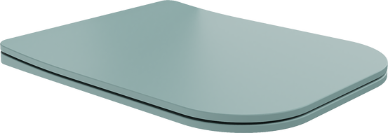 Mexen Teo doska so spomaleným zatváraním slim, duroplast, svetlozelená mat - 39840048