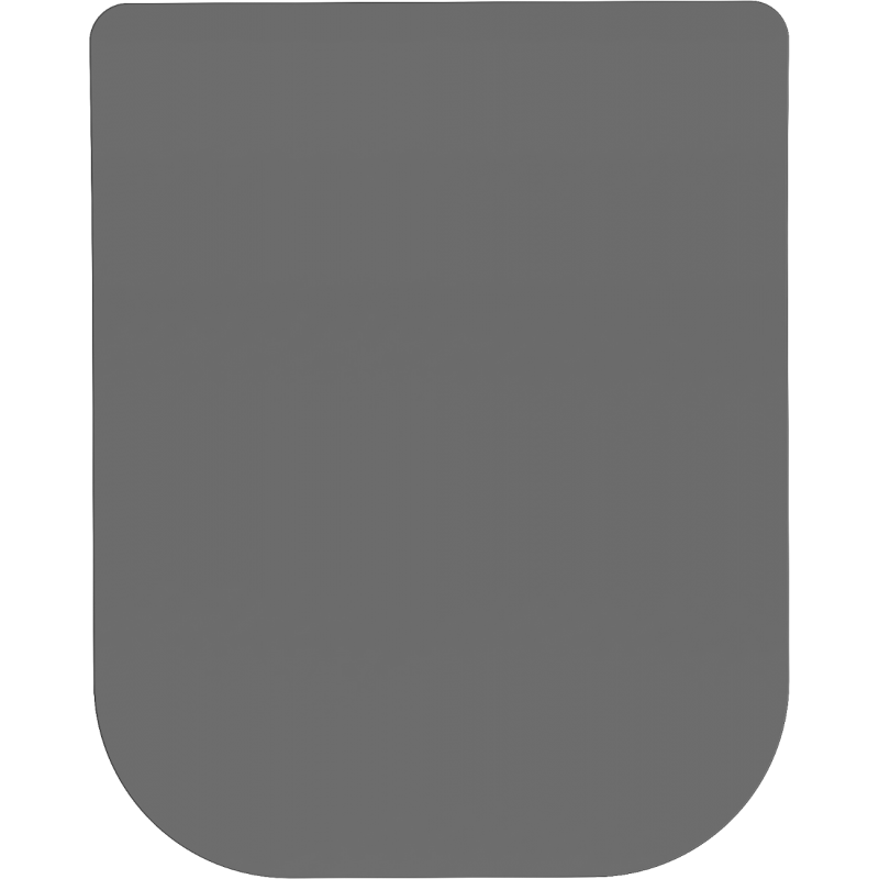 Mexen Teo doska pomaly zatvárajúca slim, duroplast, šedá tmavá mat - 39840071