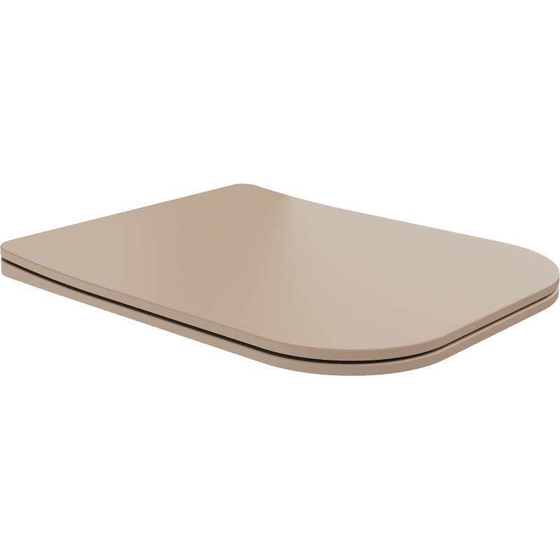 Mexen Teo pomaly padajúce WC sedadlo slim, duroplast, cappuccino mat - 39840064