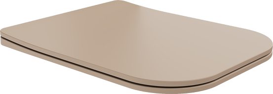 Mexen Teo pomaly padajúce WC sedadlo slim, duroplast, cappuccino mat - 39840064