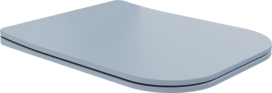 Mexen Teo doska s pomalým zatváraním slim, duroplast, sivomodrá matná - 39840069