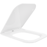 Mexen Madox pomaly klesajúca doska slim, duroplast, biela lesk - 39154000