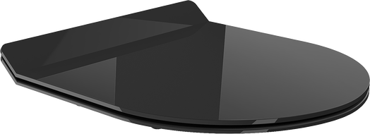 Mexen Lena doska pomaly sklopná slim, duroplast, čierny lesk - 39242070