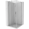 Mexen Velar L posuvná sprchová kabína 90 x 90 cm, číra, chróm - 871-090-090-03-01