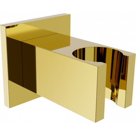 Mexen Cube držiak sprchy, zlatá - 79350-50