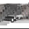 Mexen Velar L sprchovací kút posuvný 90 x 90 cm, mrazivý, chróm - 871-090-090-33-01