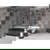 Mexen Velar L sprchový kút zasúvací 120 x 100 cm, mrazené sklo, chróm - 871-120-100-33-01