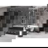 Mexen Velar L sprchový kút posuvný 90 x 110 cm, grafit, chróm - 871-090-110-43-01