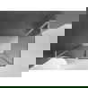 Mexen Velar L sprchový kút posuvný 90 x 110 cm, grafit, chróm - 871-090-110-43-01