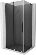 Mexen Velar L posuvná sprchová kabína 120 x 90 cm, grafit, chróm - 871-120-090-43-01