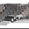 Mexen Velar L posuvná sprchová kabína 110 x 110 cm, matná, biela - 871-110-110-33-20