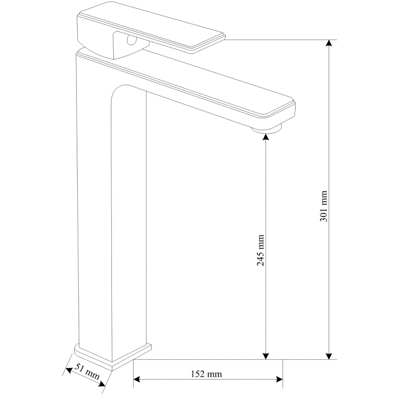 Mexen Mino R72 vaňová sada, čierna - 72413R72-70