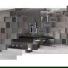 Mexen Velar L sprchová kabína posuvná 120 x 120 cm, mrazené, ružové zlato - 871-120-120-33-60
