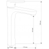 Mexen Kama DS75 sprchová sada, chróm - 72514DS75-00