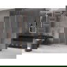 Mexen Velar L posuvná sprchová kabína 90 x 90 cm, mráz, kartáčovaná meď - 871-090-090-33-65