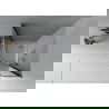 Mexen Rio sprchový kout půlkruhový 80 x 80 cm, grafit, chrom + žlab Flat, bílý - 863-080-080-01-40-4110