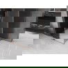 Mexen Velar L posuvný sprchový kút 120 x 70 cm, grafit, brúsená meď - 871-120-070-43-65