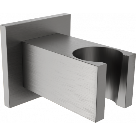 Mexen Cube sprchová konzola, kartáčovaná gun gray - 79350-66