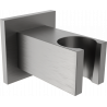 Mexen Cube sprchová konzola, kartáčovaná gun gray - 79350-66