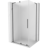 Mexen Velar L posuvná sprchová kabína 110 x 80 cm, matný, gun metal - 871-110-080-33-95