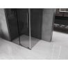 Mexen Velar L posuvná sprchová kabína 100 x 70 cm, grafit, gun metal - 871-100-070-43-95
