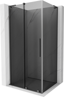 Sprchový kút Mexen Velar L posuvný 120 x 70 cm, grafit, gun metal - 871-120-070-43-95