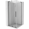 Mexen Velar L posuvná sprchová kabína 120 x 120 cm, transparentná, brúsená gun gray - 871-120-120-03-66