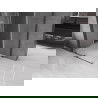 Sprchový kút Mexen Velar L posuvný 120 x 70 cm, transparentný, kartáčovaná Gun Gray - 871-120-070-03-66