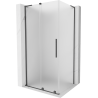 Mexen Velar L sprchová kabína posuvná 110 x 90 cm, matná, brúsená gun gray - 871-110-090-33-66