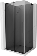 Mexen Velar L sprchový kút posuvný 100 x 80 cm, grafit, čierna - 871-100-080-43-70