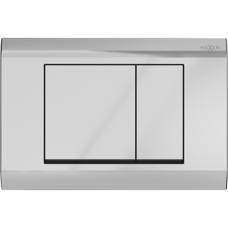 Mexen Fenix Air 01 pneumatické splachovacie tlačidlo, lesklý chróm - 6A0101