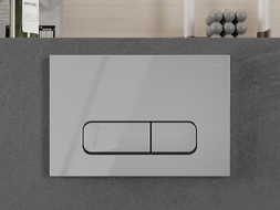 Mexen Fenix Air 02 pneumatické splachovacie tlačidlo, chróm lesklý - 6A0201