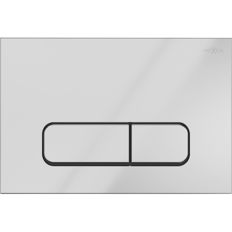 Mexen Fenix Air 02 pneumatické splachovacie tlačidlo, chróm lesklý - 6A0201