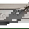 Mexen Fenix Air 07 XS pneumatik tlačidlo splachovania, biely lesklý - 6A0700