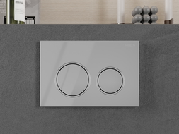 Mexen Fenix Air 07 XS pneumatické tlačidlo splachovania, lesklý chróm - 6A0701