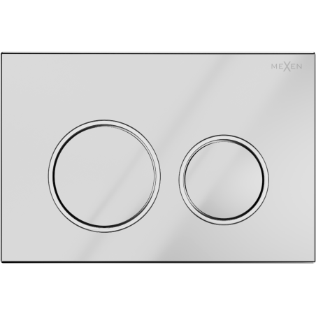 Mexen Fenix Air 07 XS pneumatické tlačidlo splachovania, lesklý chróm - 6A0701