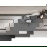 Mexen Fenix Air 10 XS pneumatické splachovacie tlačidlo, matný chróm - 6A1002