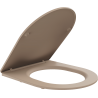 Mexen deska s pomalým zatváraním slim, duroplast, cappuccino mat - 39740064
