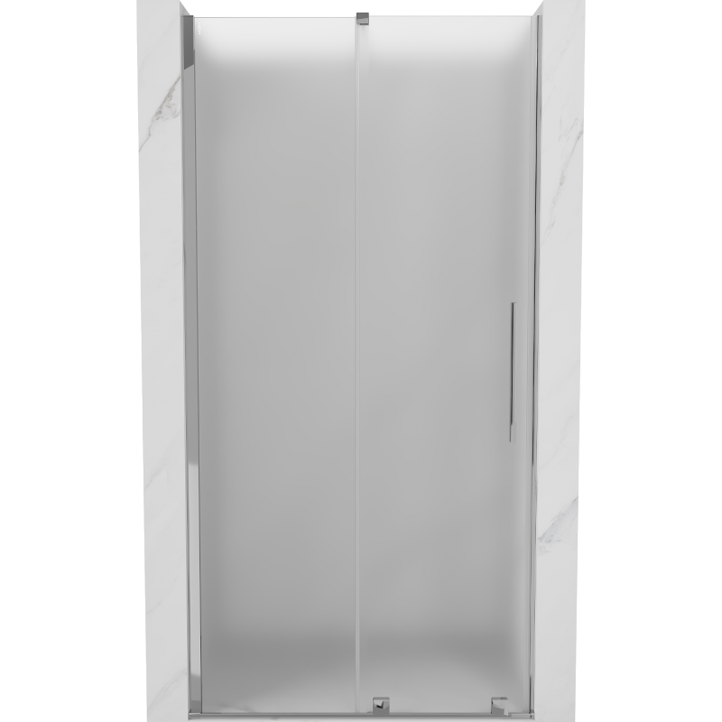 Mexen Velar posuvné sprchové dvere 100 cm, mráz, chróm - 871-100-000-31-01