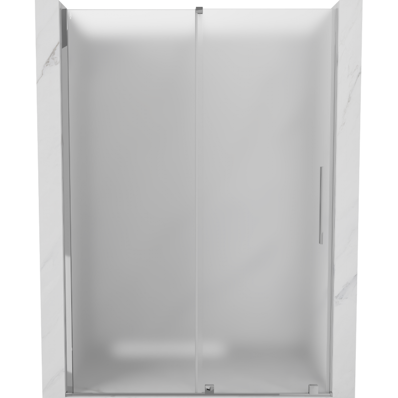 Mexen Velar posuvné sprchové dvere 150 cm, mráz, chróm - 871-150-000-31-01