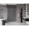 Mexen Velar posuvné sprchové dvere 150 cm, mráz, chróm - 871-150-000-31-01