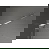 Mexen Velar sprchové dvere posuvné 120 cm, mráz, chróm - 871-120-000-31-01