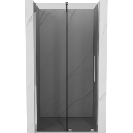 Mexen Velar sprchové dvere posuvné 100 cm, grafit, chróm - 871-100-000-41-01