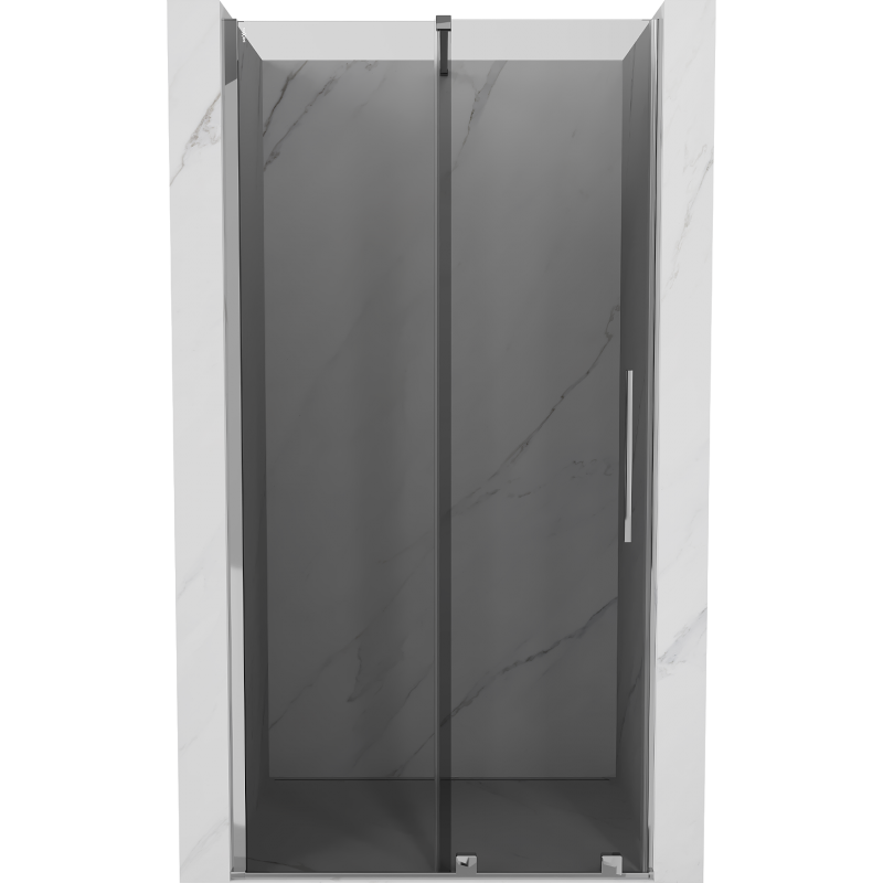 Mexen Velar posuvné sprchové dvere 110 cm, grafit, chróm - 871-110-000-41-01