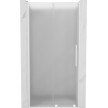 Mexen Velar zasúvacie sprchové dvere 90 cm, matné, biele - 871-090-000-31-20