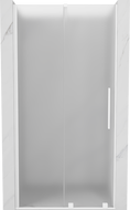 Mexen Velar posuvné sprchové dvere 110 cm, mrazivý, biely - 871-110-000-31-20