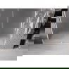 Mexen Velar sprchové dvere posuvné 140 cm, mrazené, biele - 871-140-000-31-20