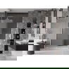 Mexen Velar sprchové dvere posuvné 140 cm, mrazené, biele - 871-140-000-31-20